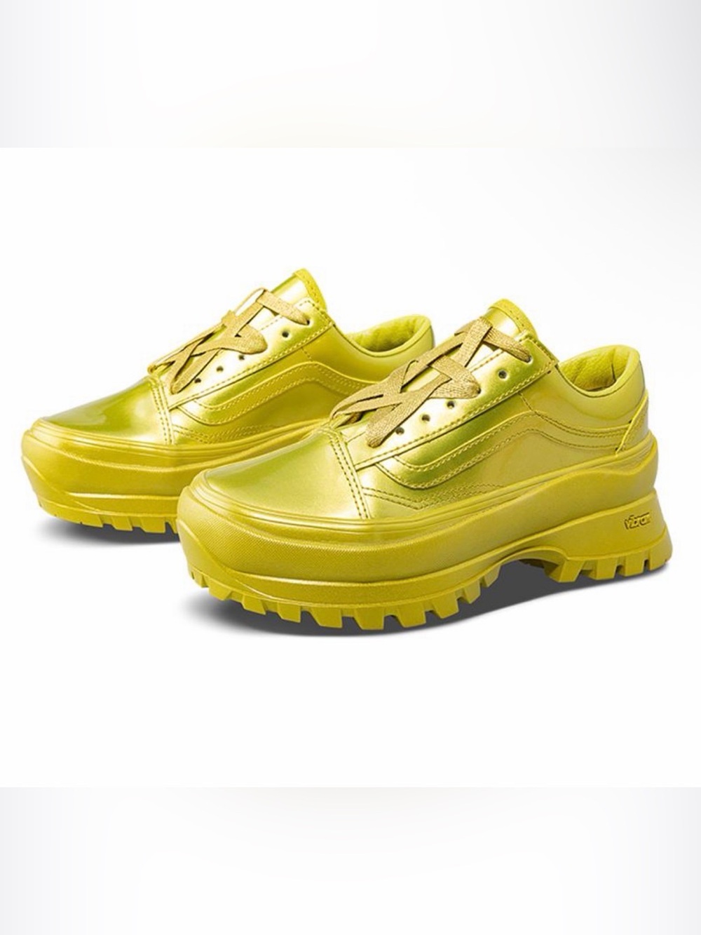 Vans x Collina Strada Old Skool Vibram Citronelle Platform Sneakers